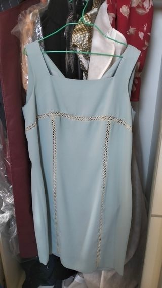 Vestido Paco Puriau azul L