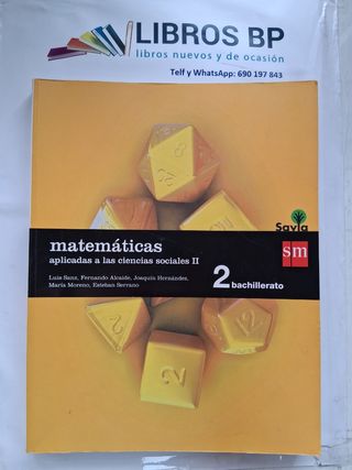 Matemáticas aplicadas a las ciencias sociales I...