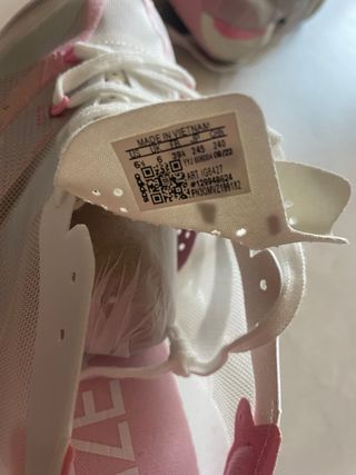 Adidas Adizero Mujer - Zapatillas Rosa/Blancas 