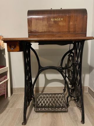 Máquina coser Singer Antigua