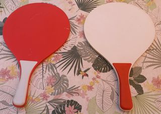 Due racchettoni Shell V-Power senza pallina