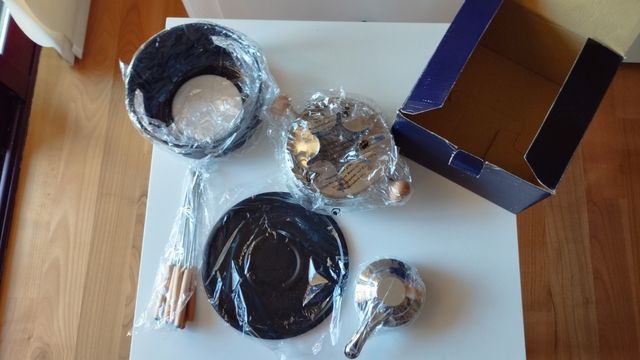 Fondue nueva - Negro y Plata