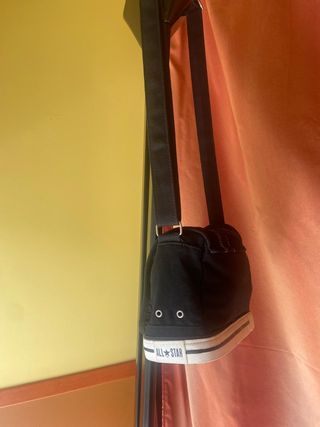 Bolso bandolera Converse negro