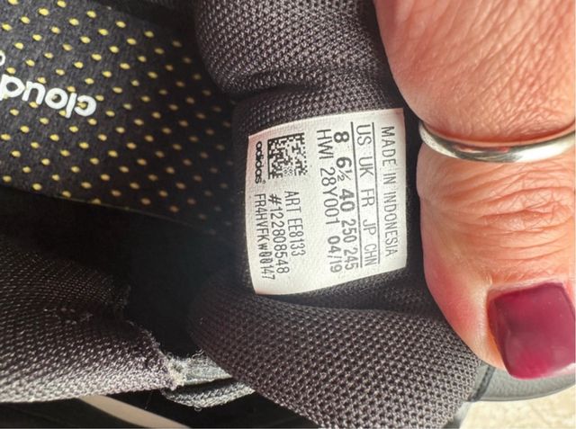 Adidas Grand Court - Scarpe nere e argento