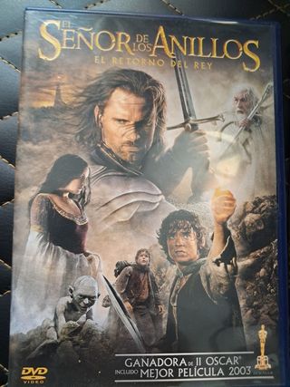 DVD El Señor de los Anillos