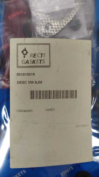 Juego juntas culata VW AJM