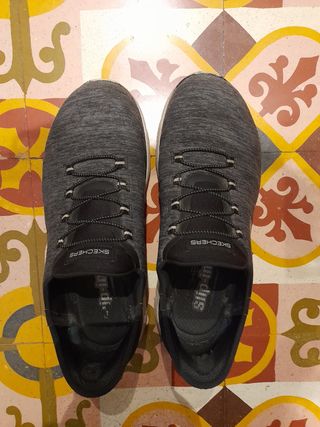 Skechers - Scarpe Grigie Fitness