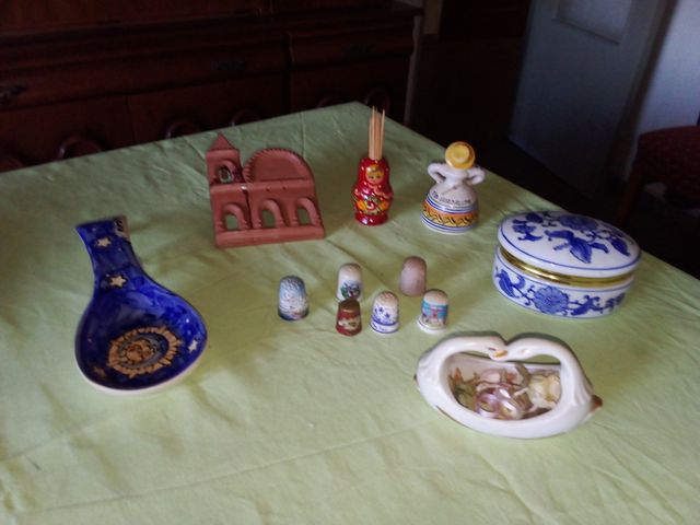 Lote de artículos antiguos