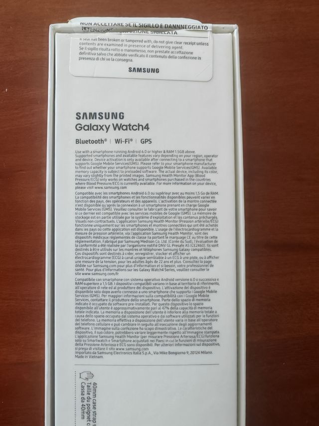 Samsung Galaxy Watch 4 - 40mm