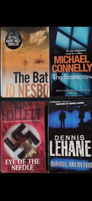 Libros Thriller: Nesbø, Connelly, Follett, Lehane