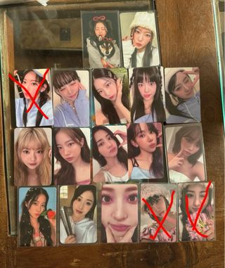 Photocards Le Sserafim