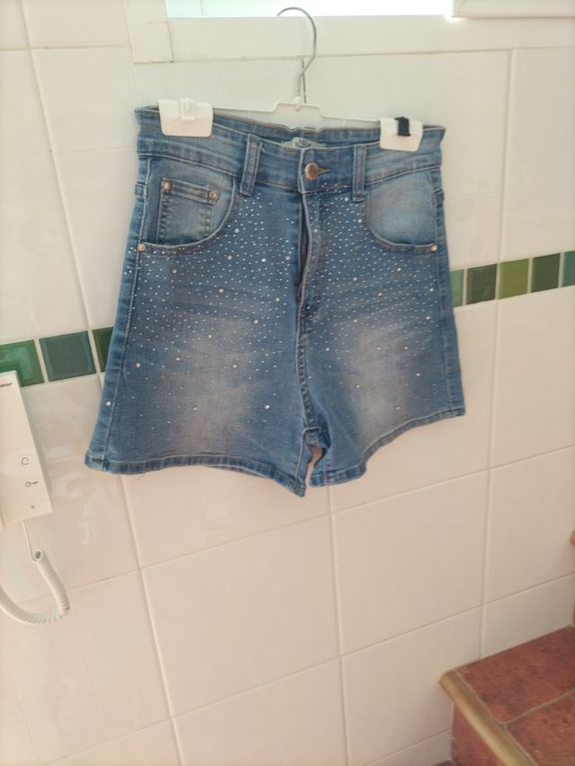 Shorts vaqueros mujer