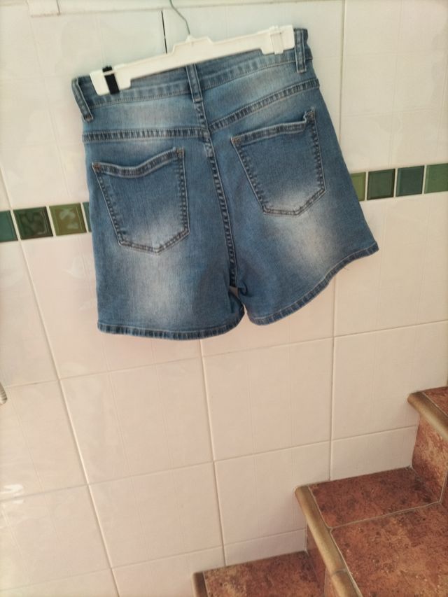 Shorts vaqueros mujer
