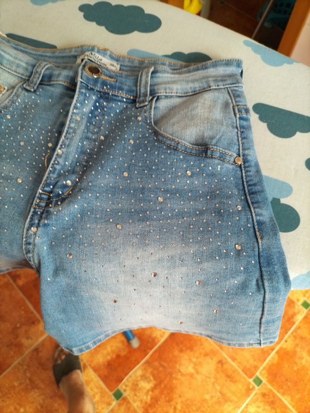 Shorts vaqueros mujer