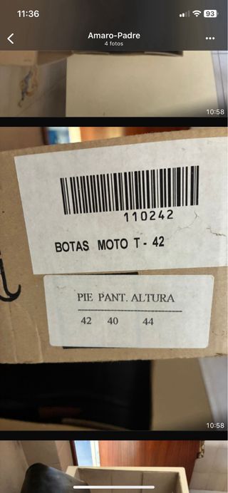Botas Piel T.42