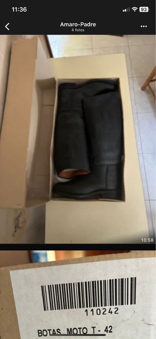 Botas Piel T.42