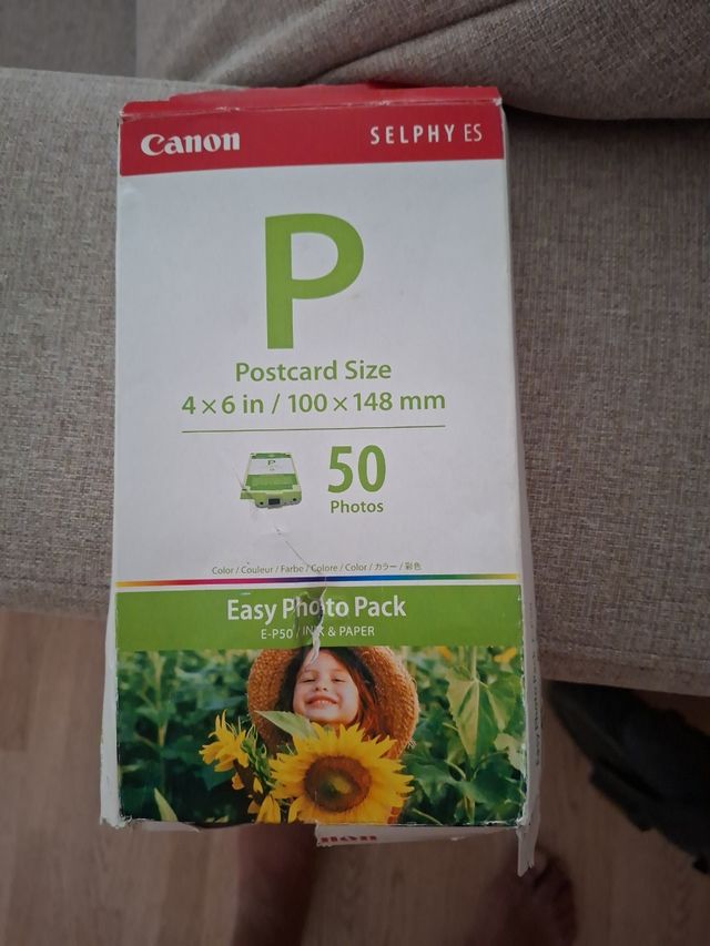 Canon SELPHY ES E-P50: 50 postales