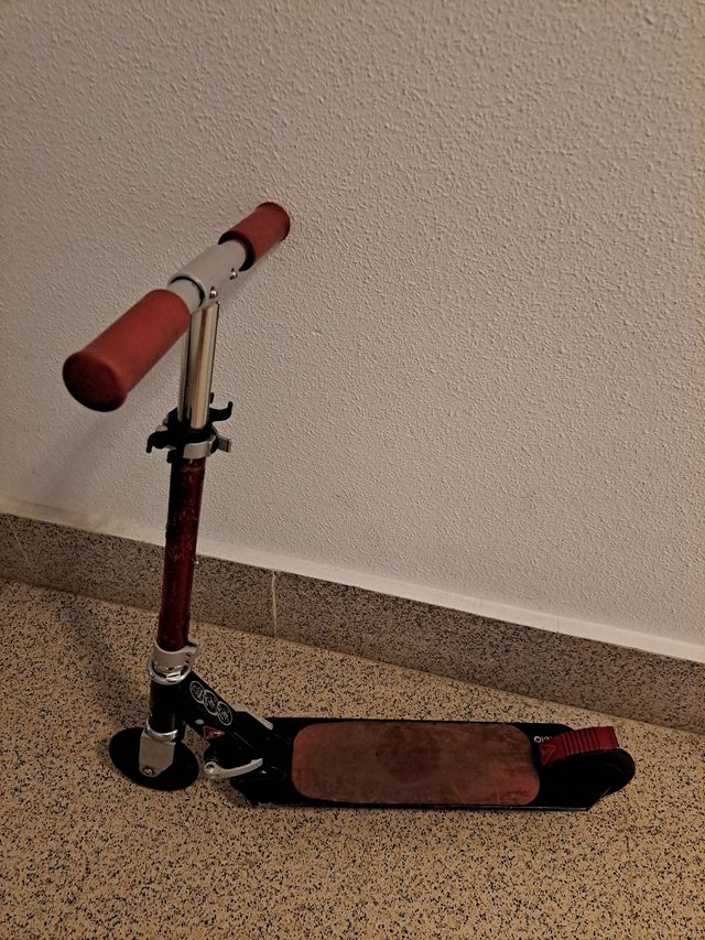 Patinete práctico,Oxelo Mid 1 rojo