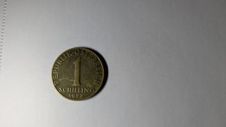Moneda 1 Schilling Austria 1972