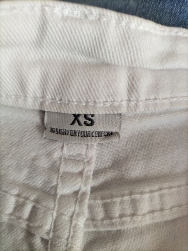 Short blanco mujer - Falda pantalón