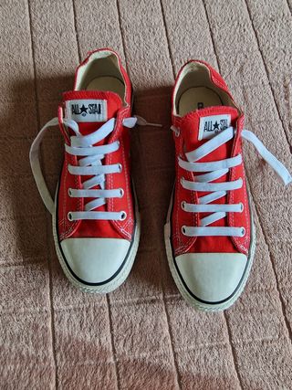 Converse All Star rosse donna
