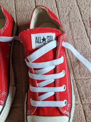 Converse All Star rosse donna