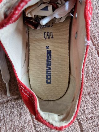 Converse All Star rosse donna