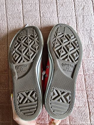 Converse All Star rosse donna