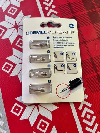 Dremel Versatip 204: Punta per pirografia
