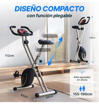 Bicicleta estática plegable F-Bike