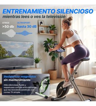Bicicleta estática plegable F-Bike