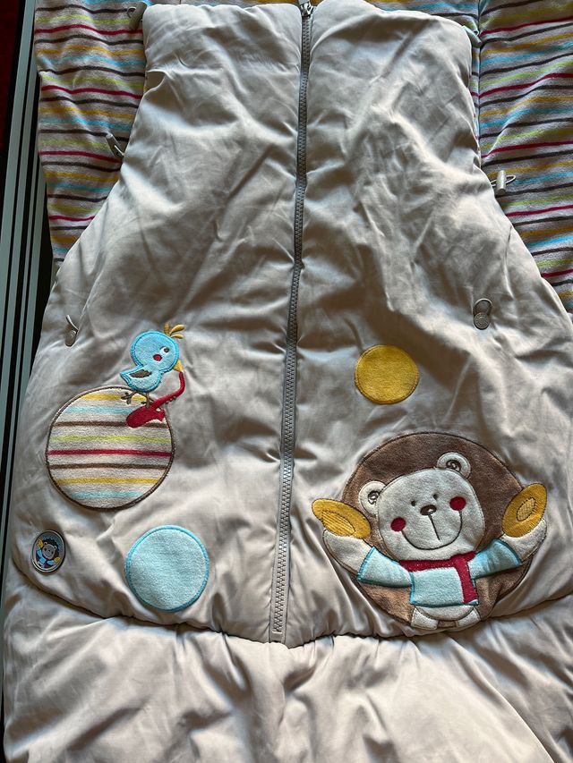 Saco silla bebé - beige