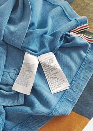 Polo Tommy Hilfiger azul, talla M