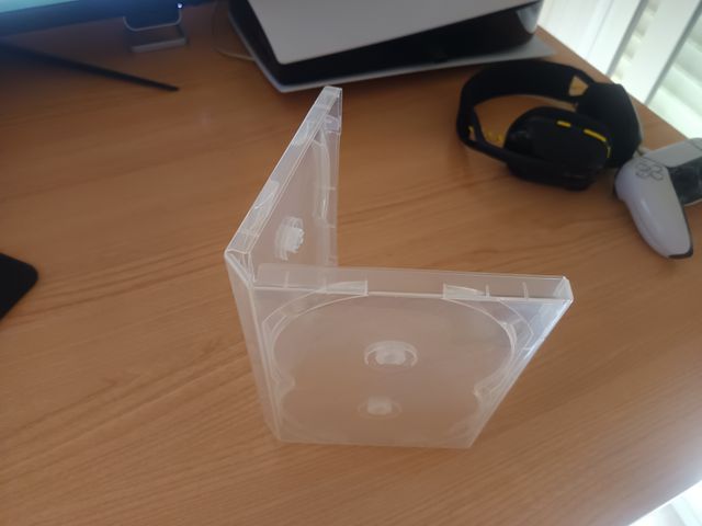 Estuche 4 DVD transparente