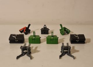 Miniature trattori - 9 pezzi