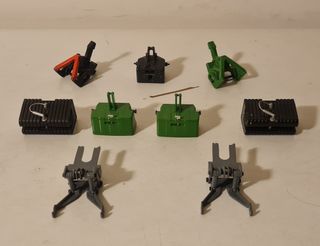 Miniature trattori - 9 pezzi