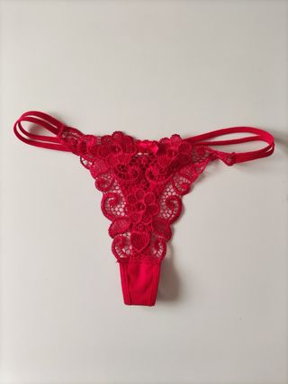 3 tangas rojas - S-M-L