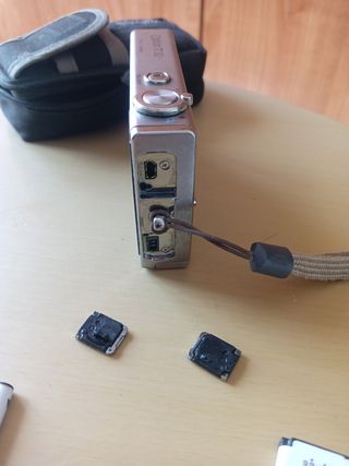 Pentax Optio T30 con accesorios - Cámara compacta