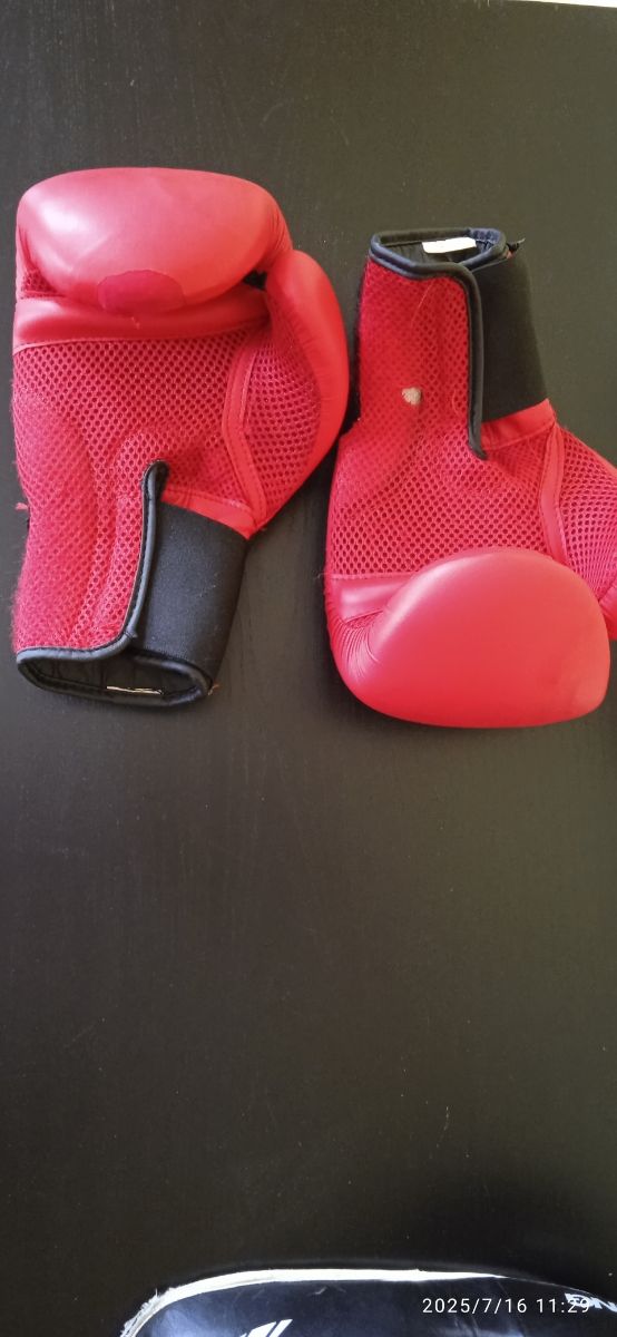 Guantoni Boxe 12oz - conchiglia protezione - piedi