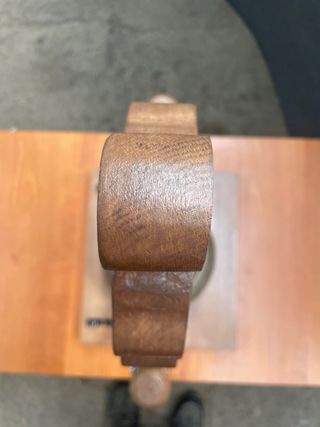 Campana Bronce Antigua con Soporte