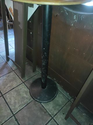 Mesa alta madera - Bar