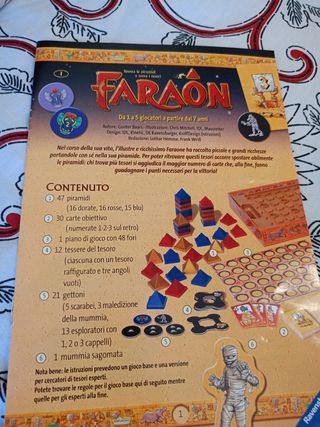 Faraon - Gioco da Tavolo Ravensburger