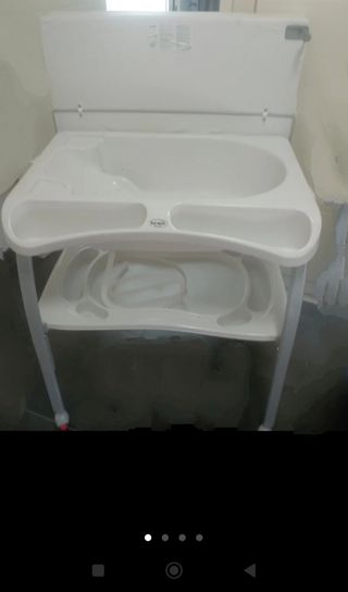 Bañera-cambiador Brevi
