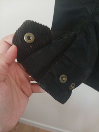 Parka Belstaff negra hombre