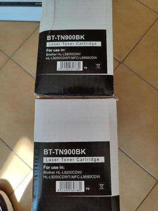 2 Tóneres Brother TN900BK