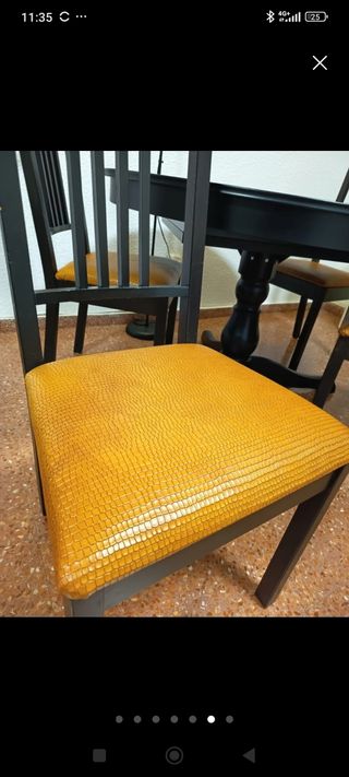 Nuovo tavolo rotondo allungabile Ikea Ingatorp + 4