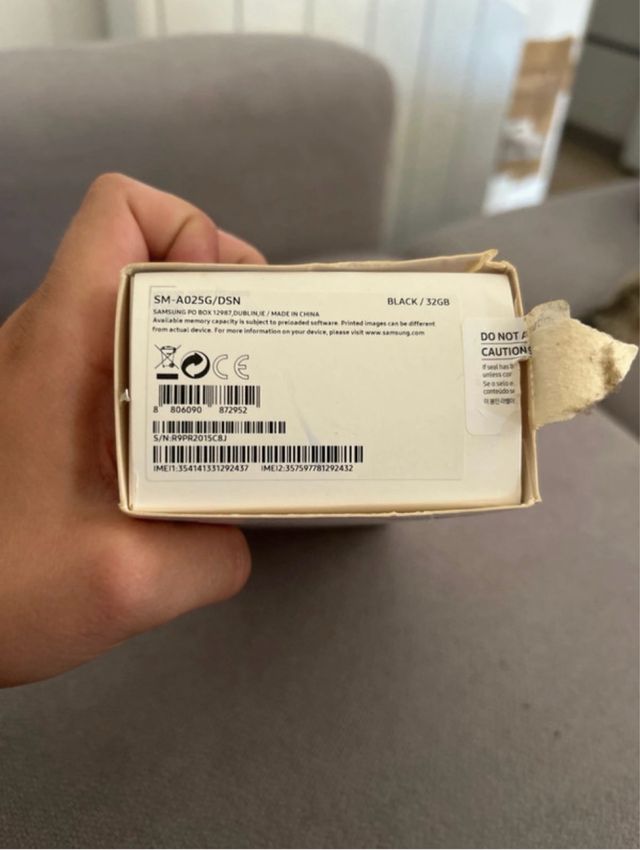 Samsung Galaxy A02s 32GB - Nero