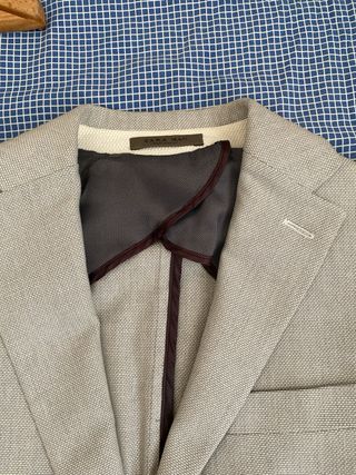 Americana Zara gris talla 46 - Blazer