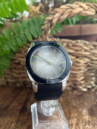 Reloj Bijou negro y plata