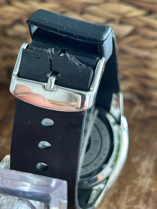 Reloj Bijou negro y plata